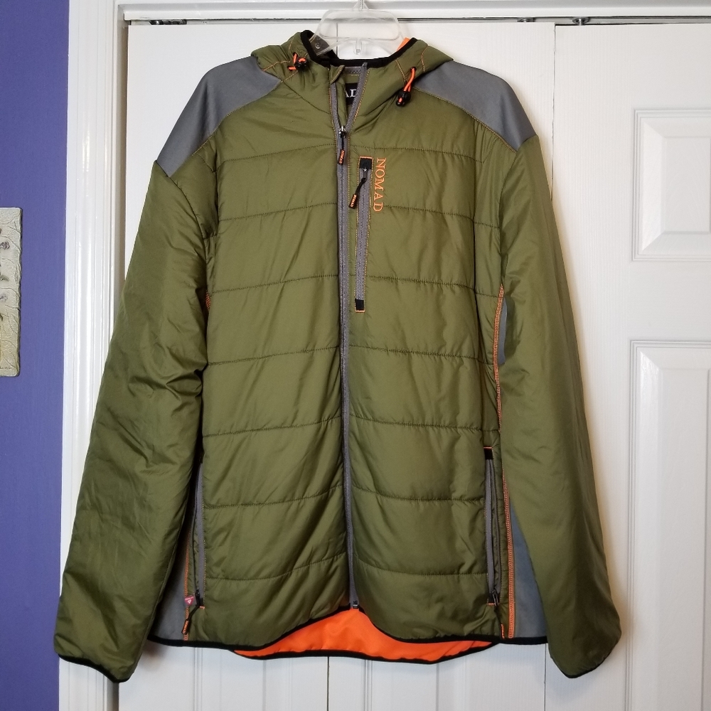 Nomad Insulated Puffer Winter Jacket with Hood